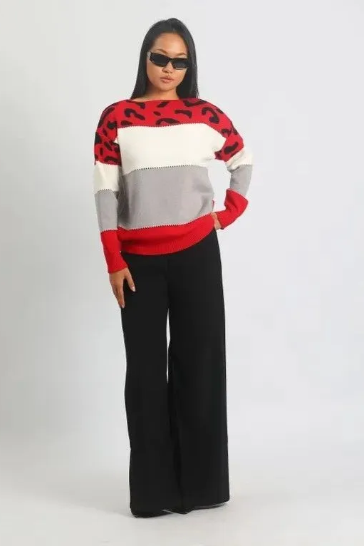 Léopard Chic | Pull Polaire