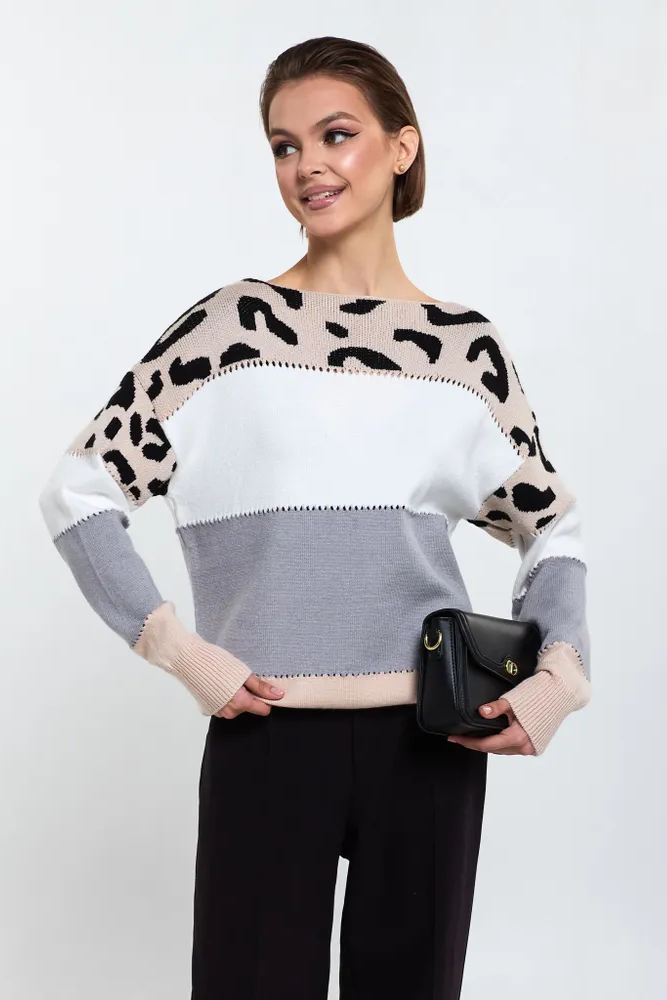 Léopard Chic | Pull Polaire