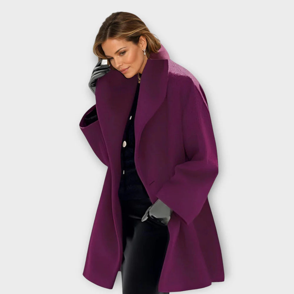 Josiane | Manteau Ample à Col Large pour Femme